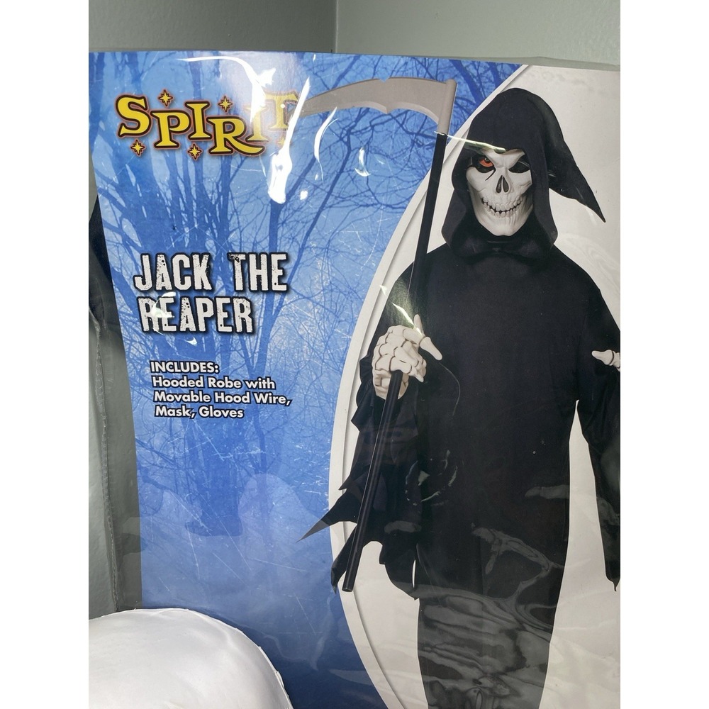 Spirit Halloween Jack The Grim Reaper Ripper Child Size Small 4-5 Scary Costume